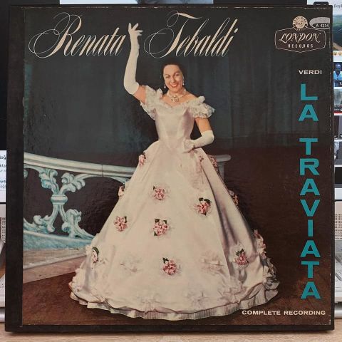 Renata Tebaldi, Verdi* – La Traviata Complete Recording BOX SET LP PLAK