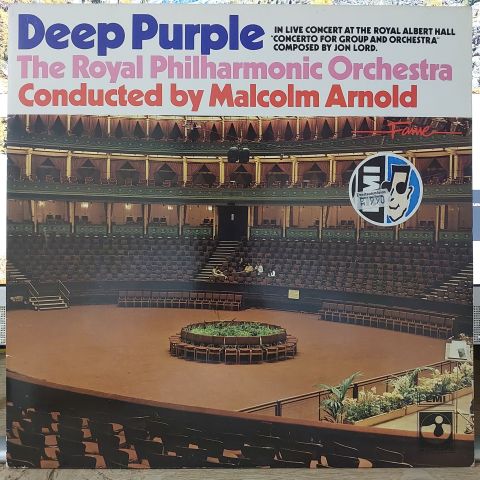 Deep Purple, The Royal Philharmonic Orchestra Conducted by Malcolm Arnold – Concerto For Group And Orchestra LP PLAK
