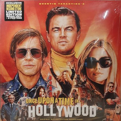 QUENTİN TARANTİNO - ONCE UPON A TIME IN HOLLYWOOD ORANGE LP PLAK