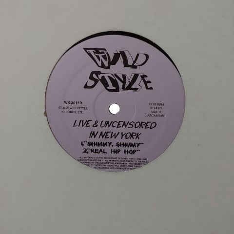 Ol' Dirty Bastard & Das EFX – Wild Style - Live & Uncensored In New York LP PLAK