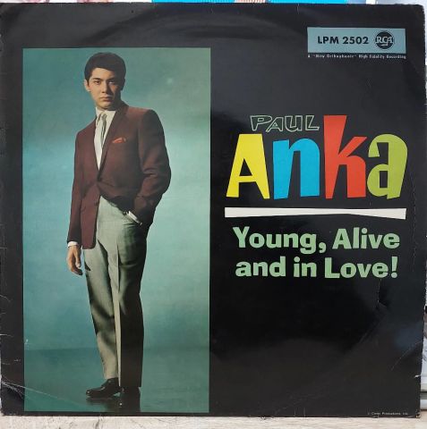 Paul Anka – Young, Alive And In Love LP PLAK