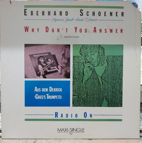 Eberhard Schoener – Why Don't You Answer LP PLAK