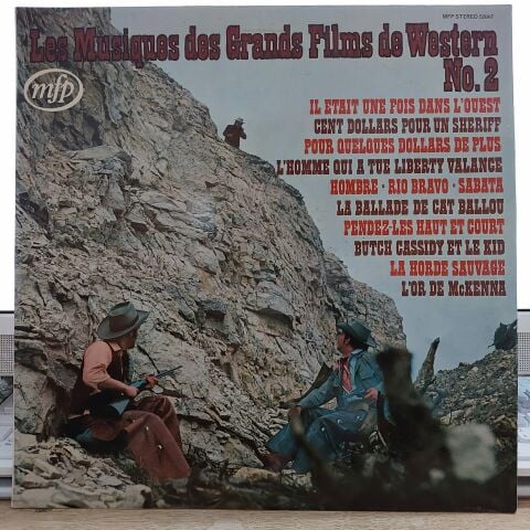 LES MUSİQUES DES GRANDS FİLMS DE WESTERN NO 2 LP PLAK