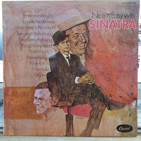 FRANK SİNATRA - NİCE N EASY WİTH LP PLAK