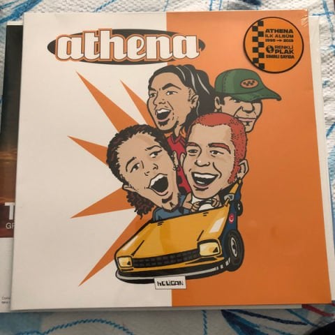 Athena – Holigan LP PLAK (RENKLİ BASKI ORANGE)
