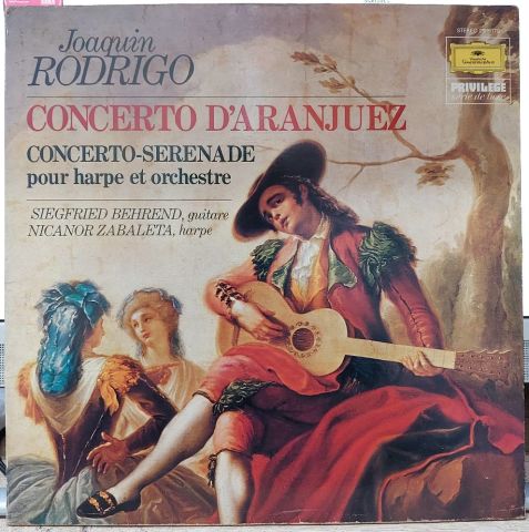 Joaquín Rodrigo - Concerto D'Aranjuez LP PLAK