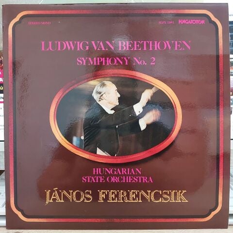 János Ferencsik, Ludwig van Beethoven, Hungarian State Orchestra – Symphony No. 2 LP PLAK