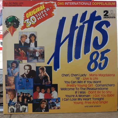 Various – Hits 85 • Das Internationale Doppelalbum LP PLAK