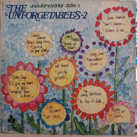 Various – The Unforgetables / Unutulmayanlar Dizisi: 2 LP PLAK