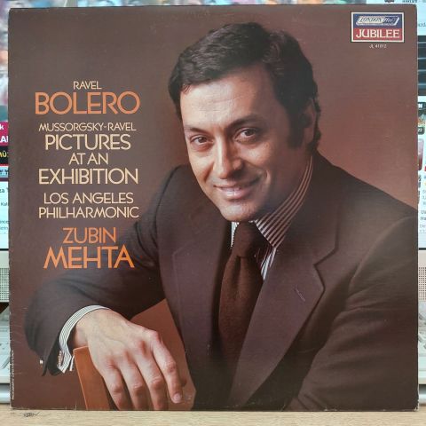 Ravel* / Tchaikovsky* / Mussorgsky* - Los Angeles Philharmonic*, Zubin Mehta – Bolero / Pictures At An Exhibition LP PLAK