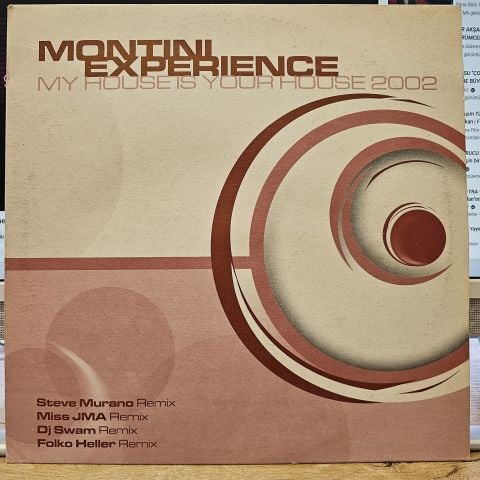 Montini Experience – My House Is Your House 2002 LP PLAK