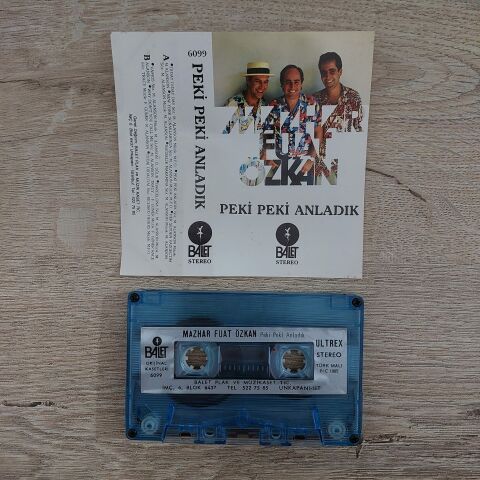 MAZHAR FUAT ÖZKAN - PEKİ PEKİ ANLADIK KASET