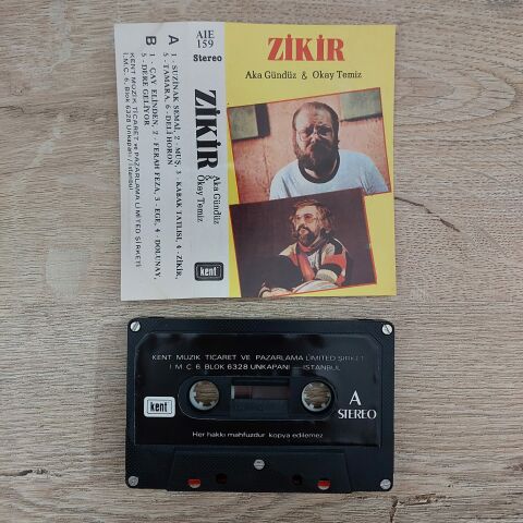 OKAY TEMİZ & AKA GÜNDÜZ - ZİKİR KASET