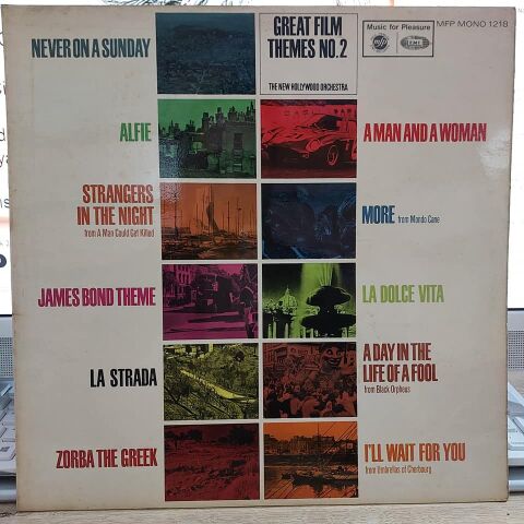 ÇEŞİTLİ SANATÇILAR - GREAT FİLM THEMES NO 2 LP PLAK