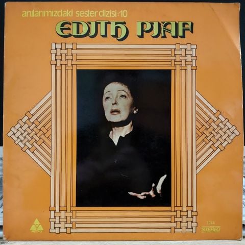 EDITH PIAF ANILARIMIZDAKİ SESLER DİZİSİ-10 LP PLAK