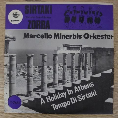 Marcello Minerbis Orkester – Sirtaki Dansen Från Filmen Zorba 45LİK PLAK