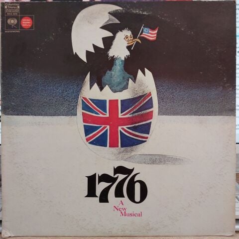 William Daniels, Paul Hecht, Clifford David, Roy Poole – 1776 (A New Musical) LP PLAK