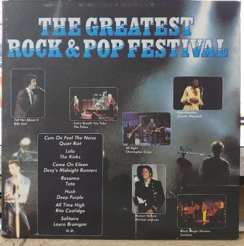Various – The Greatest Rock & Pop Festival LP PLAK