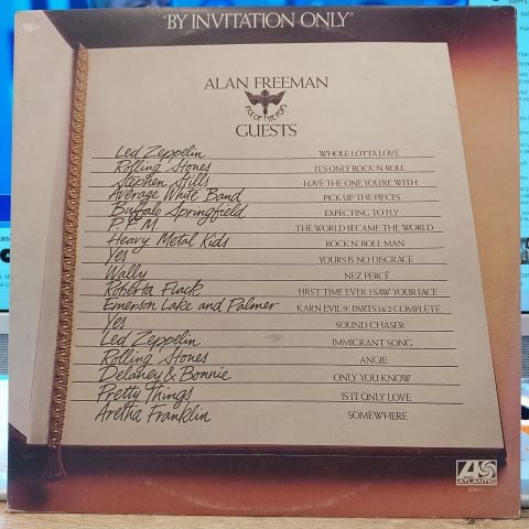 Various – By Invitation Only (Alan Freeman Pick Of The Pops Guests) LP PLAK