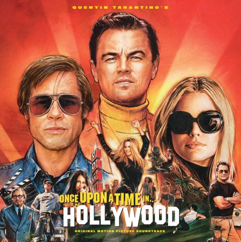 QUENTİN TARANTİNO - ONCE UPON A TIME IN HOLLYWOOD ORANGE LP PLAK
