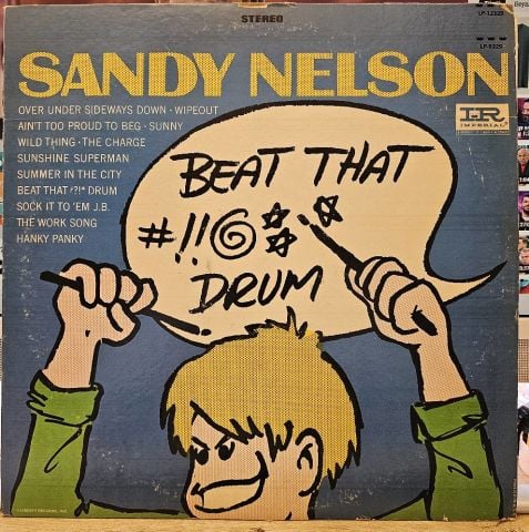 Sandy Nelson – Beat That #?!* Drum LP PLAK