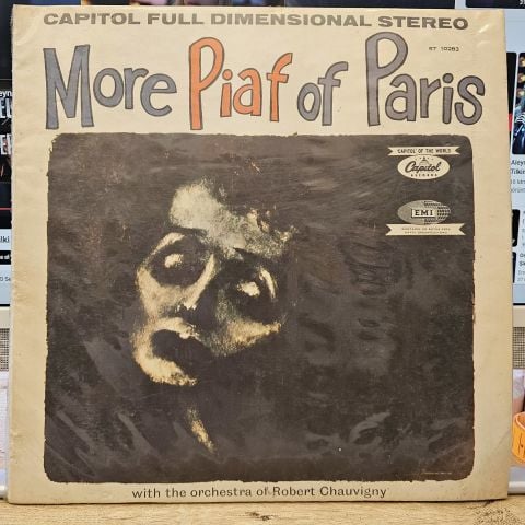 Edith Piaf – More Piaf Of Paris LP PLAK