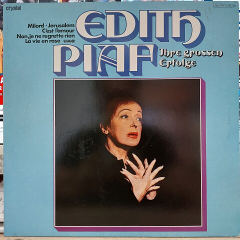 Edith Piaf – Ihre Grossen Erfolge LP PLAK