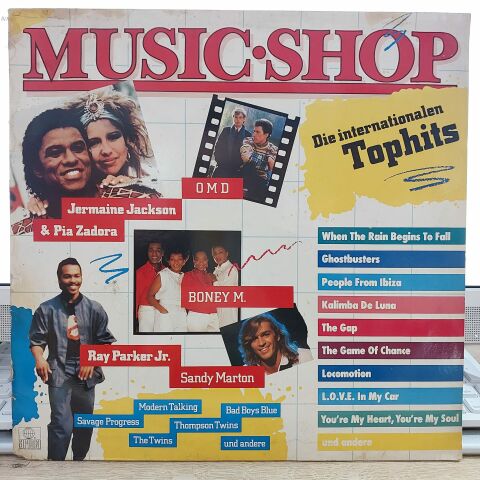 ÇEŞİTLİ SANATÇILAR - MUSIC SHOP TOP HİTS LP PLAK