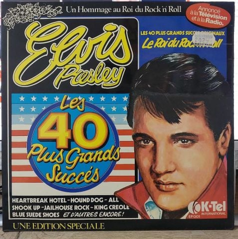 Elvis Presley – Les 40 Plus Grands Succès LP PLAK