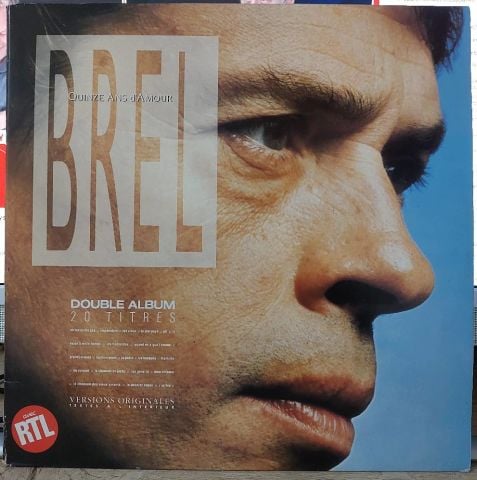 Jacques Brel – Quinze Ans D'Amour LP PLAK