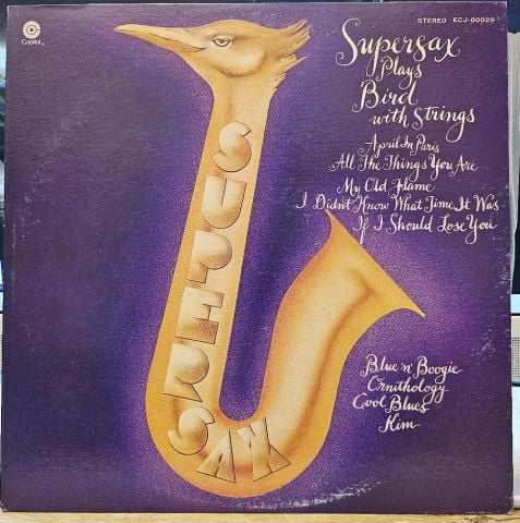 Supersax – Supersax Plays Bird With Strings LP PLAK