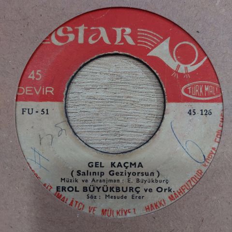 EROL BÜYÜKBURÇ - GEL KAÇMA 45LİK PLAK