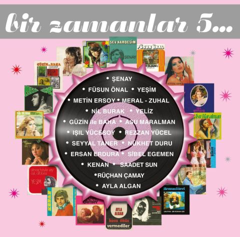 ÇEŞİTLİ SANATÇILAR - BİR ZAMANLAR 5 LP PLAK