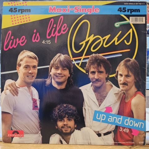 Opus – Live Is Life LP PLAK