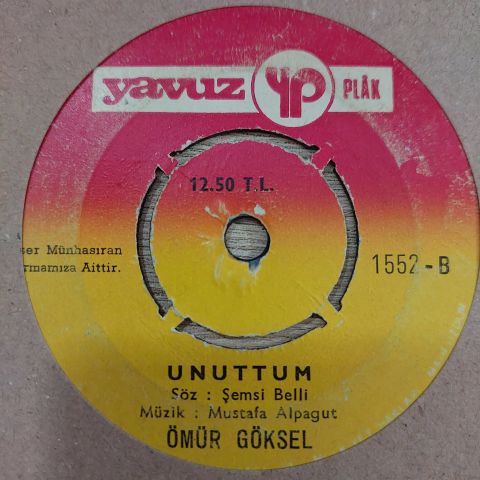 ÖMÜR GÖKSEL - SENDEN BANA YAR OLANDA 45LİK PLAK