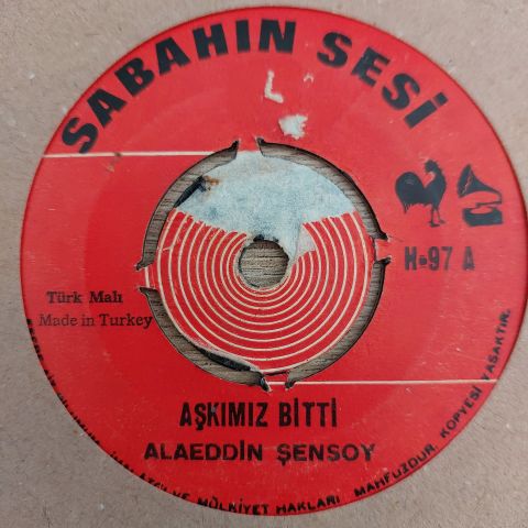 Alaeddin Şensoy - Bir Sevda Geldi Başıma 45lik plak