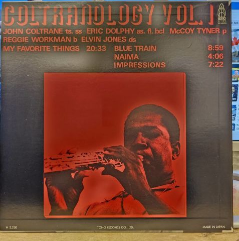 John Coltrane – Coltranology Vol. 1 LP PLAK