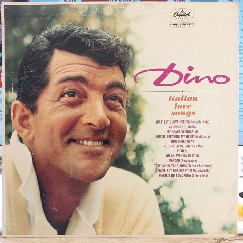 Dean Martin – Dino (Italian Love Songs) LP PLAK
