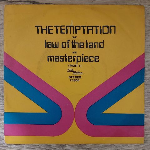 The Temptation – Law Of The Land / Masterpiece 45LİK PLAK