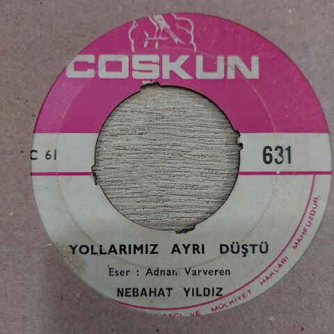 NEBAHAT YILDIZ - YOLLARIMIZ AYRI DÜŞTÜ 45LİK PLK