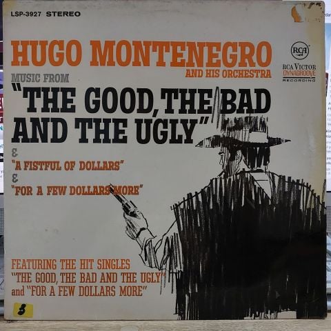 Hugo Montenegro And His Orchestra – Music From A Fistful Of Dollars For A Few Dollars More &The Good, The Bad And The Ugly LP PLAK