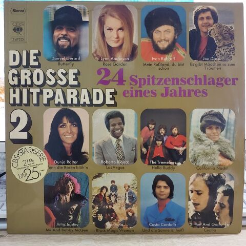 Various – Die Grosse Hitparade 2 (24 Spitzenschlager Eines Jahres) LP PLAK