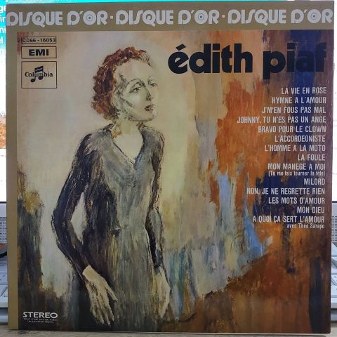 Edith Piaf – Le Disque D'Or D'Edith Piaf LP PLAK