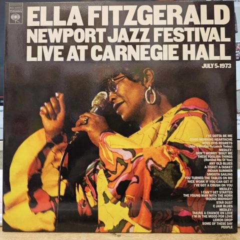 Ella Fitzgerald – Newport Jazz Festival Live At Carnegie Hall, July 5, 1973 LP PLAK