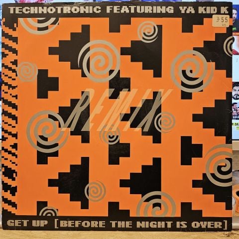 Technotronic Featuring Ya Kid K – Get Up (Before The Night Is Over) (Remix) LP PLAK