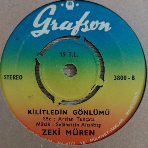 Zeki Müren – Kırk Yıllık Dost Gibiyiz / Kilitledin Gönlümü 45LİK PLAK