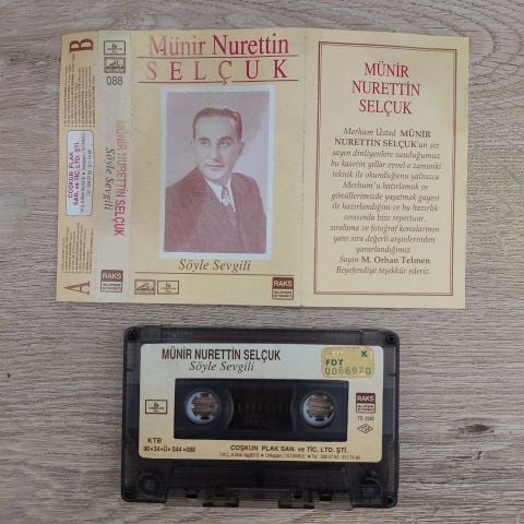 MÜNİR NURETTİN SELÇUK - SÖYLE SEVGİLİ KASET
