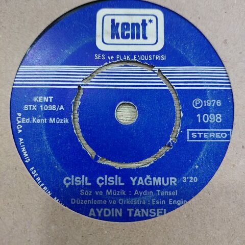 AYDIN TANSEL - ÇİSİL ÇİSİL YAĞMUR 45LİK PLAK