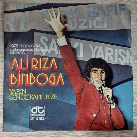 ALİ RIZA BİNBOĞA - YARINLARDA 45LİK PLAK