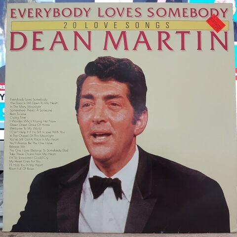 Dean Martin – Everybody Loves Somebody (20 Love Songs) LP PLAK